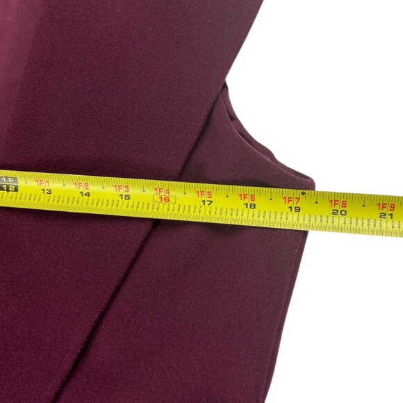 White House Black Market Sleeveless Wrap Coat Vest Shawl Collar Belted Size S/M - Picture 7 of 16